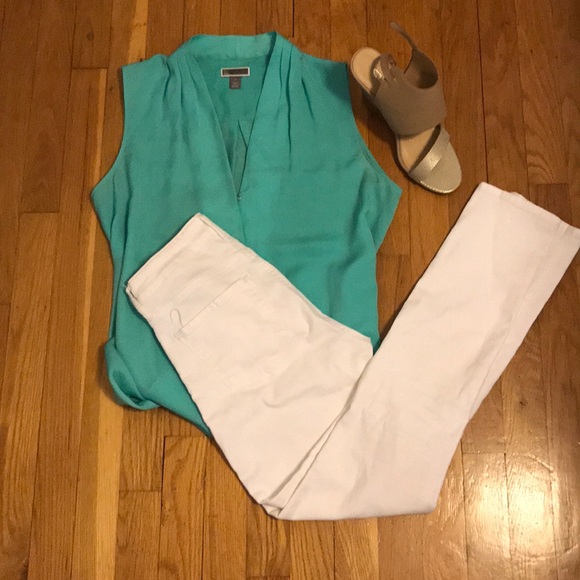 Chelsea 28 aqua blouse - Picture 1 of 4